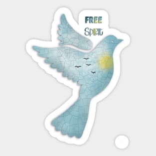 Free spirit Sticker